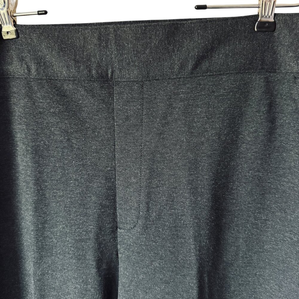 Spanx Sz 1XT Ponte Wide Leg Pant Trouser Gray Pull  On Stretch Compression Comfy - Picture 10 of 15